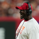 Tampa Bay Buccaneers head coach Todd Bowles during the first half of an NFL football game against the Kansas City Chiefs Monday, Oct. 3, 2022, in Tampa, Fla.